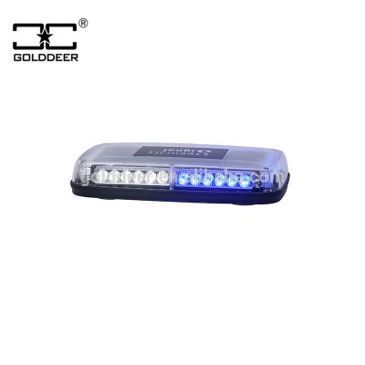 Red/Blue Emergency Car Roof Lightbar Mini Light Bar(TBD898-6h)