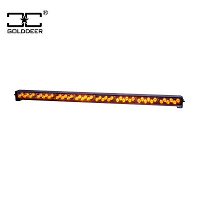 37 inches amber flashing strobe visor traffic advisor led lights for truck tow ambulance emergency vehicles SL664